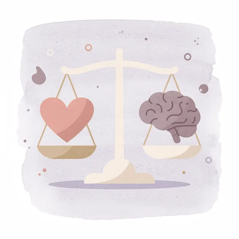 Balance scale icon comparing GLP-1 medications