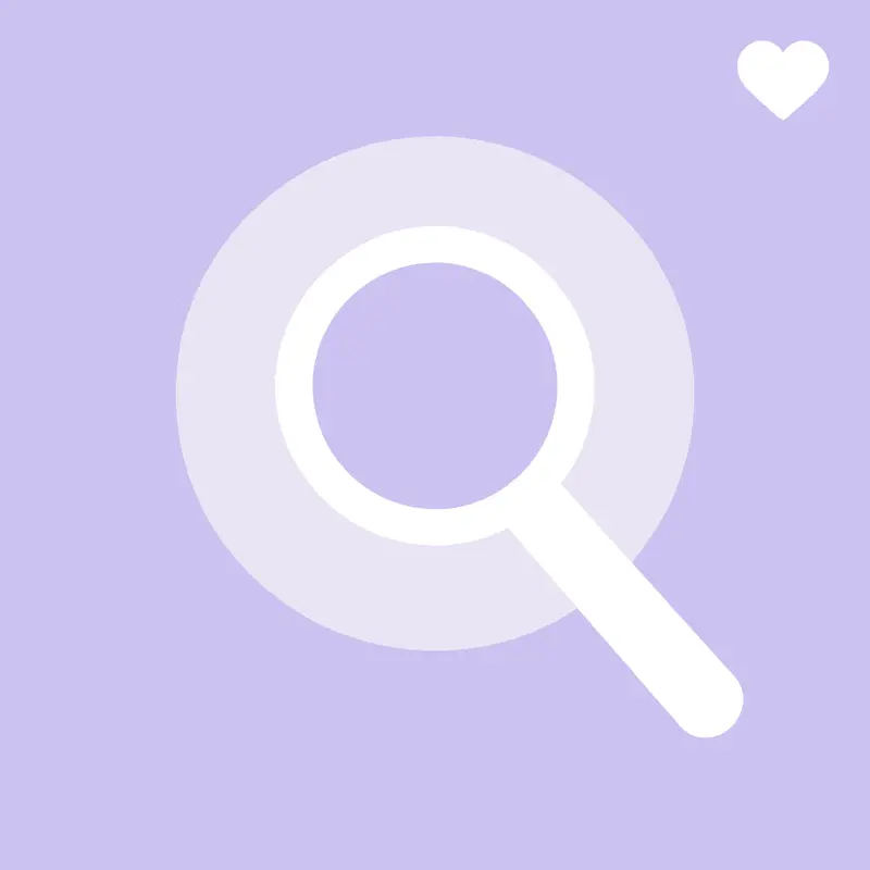 Magnifying glass focusing on the relationship between food choices and symptoms like nausea, energy, and digestion