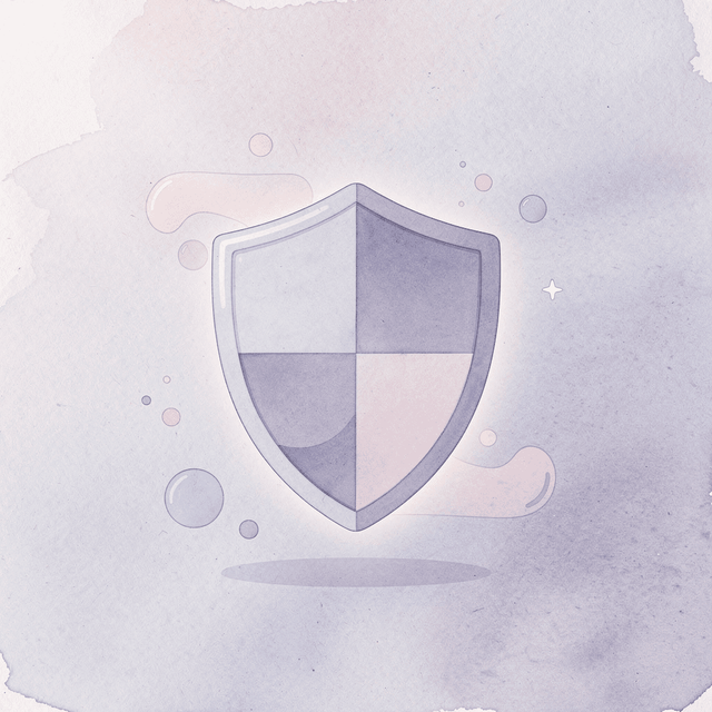 Warning shield icon representing health dangers