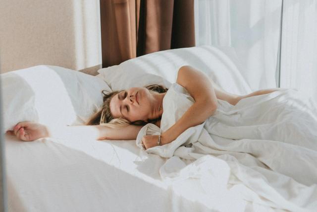 woman sleeping - Why Am I So Hungry on Wegovy
