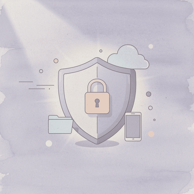 Shield protecting medical supplies representing patient safety through proper provider verification