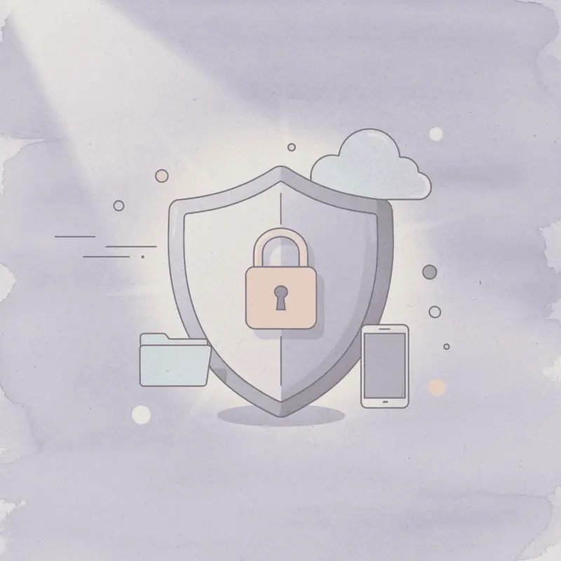 Shield protecting medical supplies representing patient safety through proper provider verification