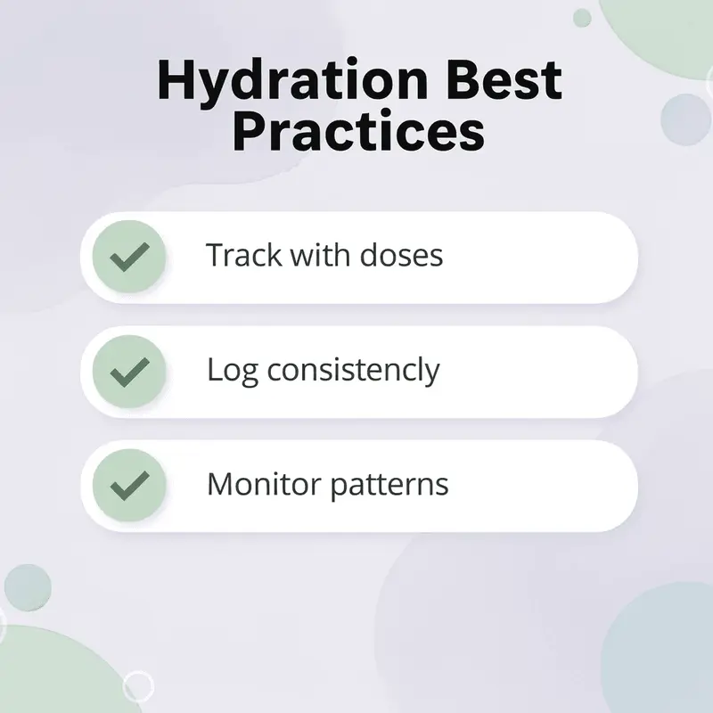 Checklist of hydration - best practices for GLP-1 users - How Much Water to Drink on GLP-1