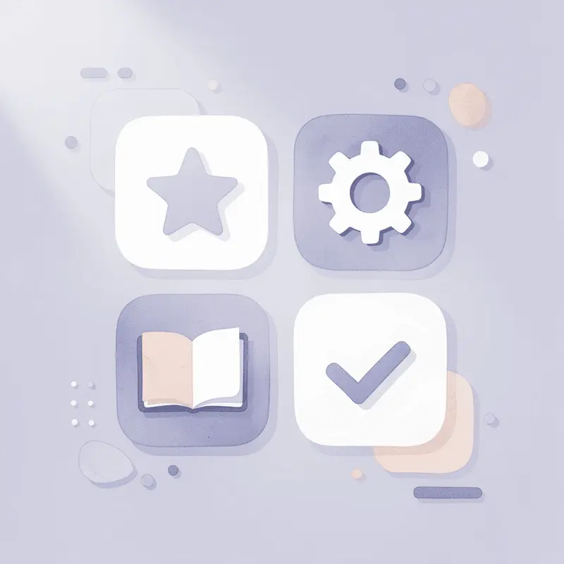 Four icons representing controllable variables for GLP-1 success