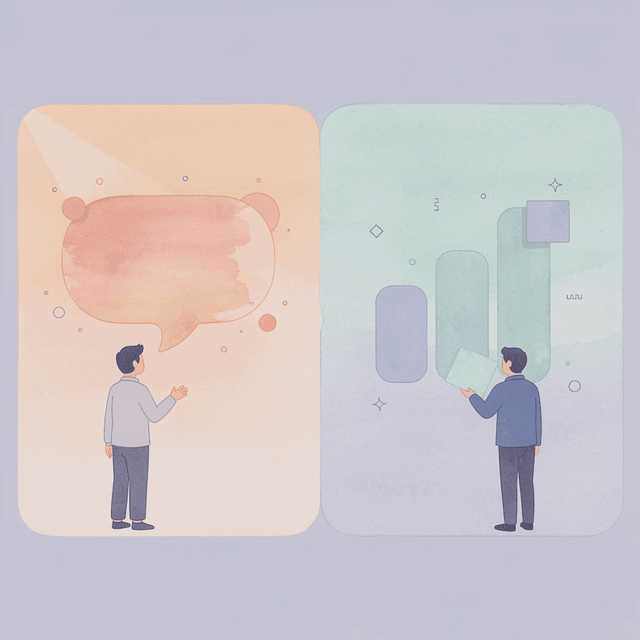 Split scene showing two different approaches to medication lifestyle changes