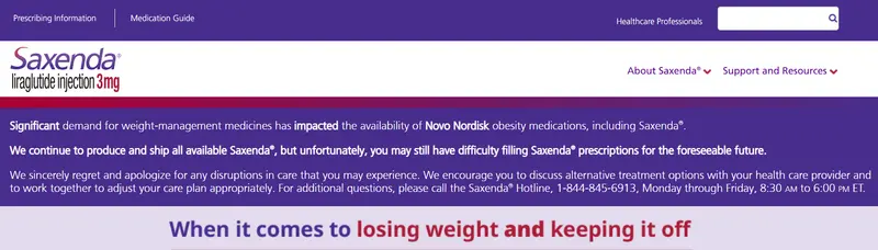 saxenda - Which GLP-1 is Best for Weight Loss