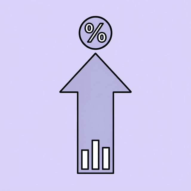 Upward arrow showing 30-70% cost savings range