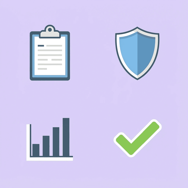 Four-box grid showing manufacturing oversight, clinical validation, batch consistency, and quality standards as key differentiators