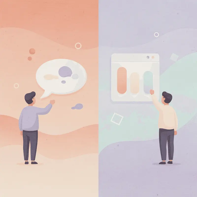 Scene showing contrast between chaotic and controlled medication routines
