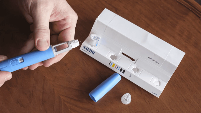 Person holding injection - How Old Do You Have to Be to Take Ozempic