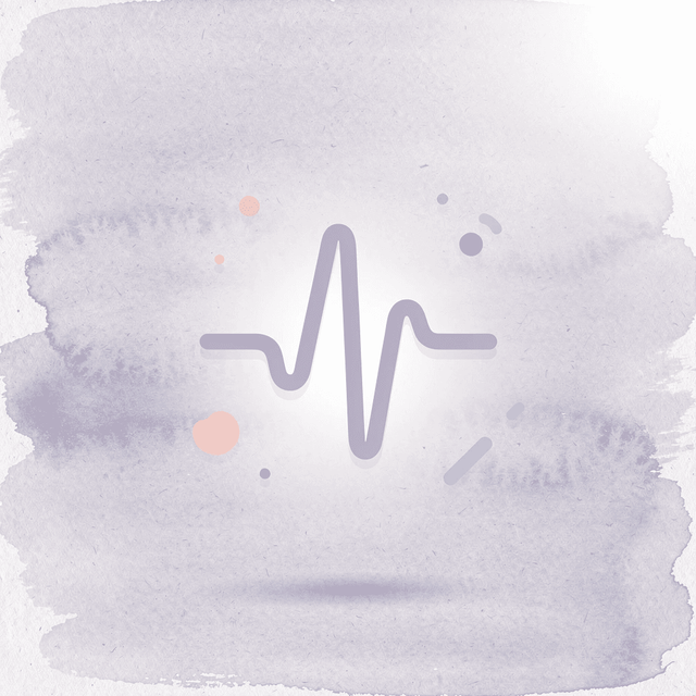 Pulse line icon representing weight plateau on Zepbound