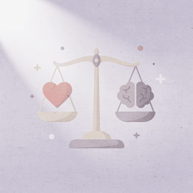 Icon scale showing trade-off between weight loss and bone health