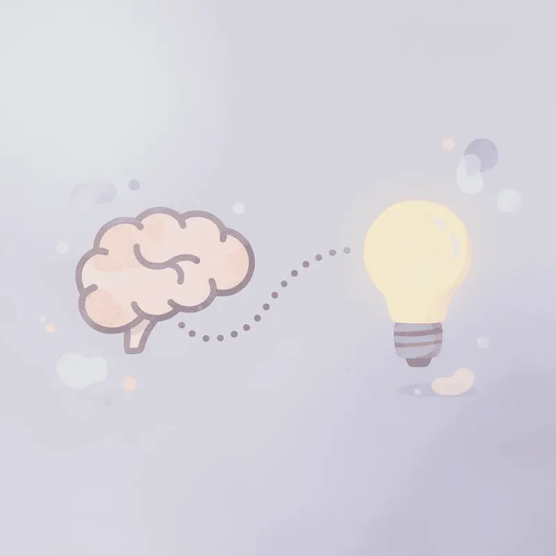 Brain and body connection representing hormonal communication