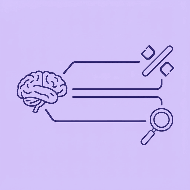 Split path showing appetite suppression branching into two outcomes: one path leading to poor food choices, another to better nutritional decisions