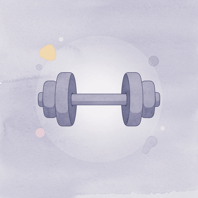Dumbbell icon representing muscle preservation - How Much Protein on GLP-1