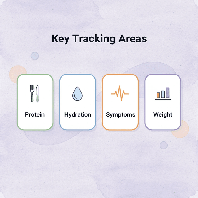 Four key tracking areas for GLP-1 therapy success