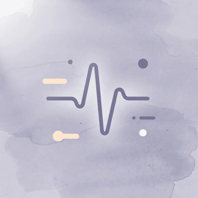 Pulse line icon representing a body that has stopped responding