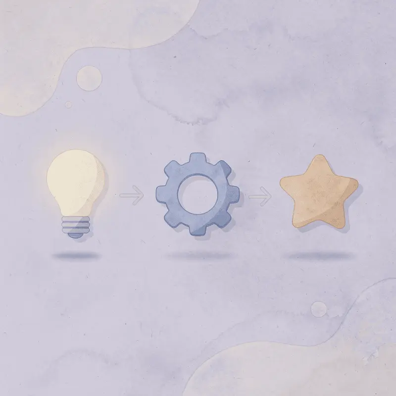 Three icons showing medication, signal transmission, and brain response