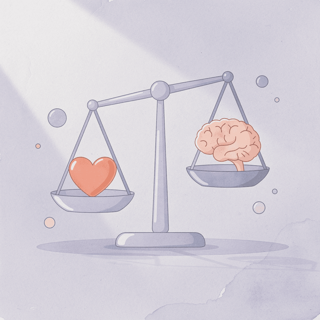 Scale comparing medication choice versus adherence