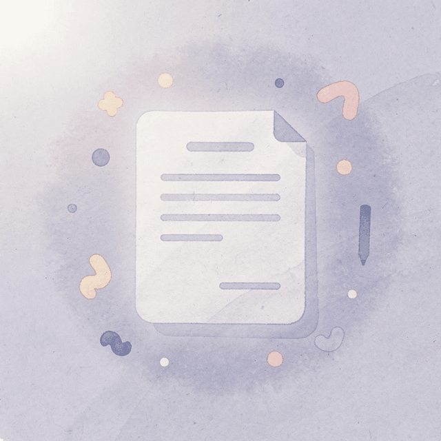 Document icon emphasizing written documentation importance