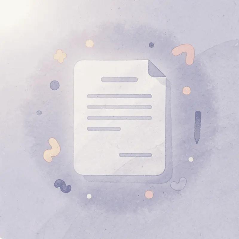Document icon emphasizing written documentation importance