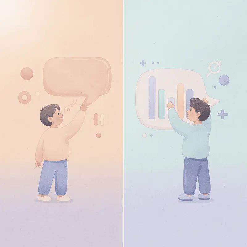 Scene showing pharmacy consultation about different medication options