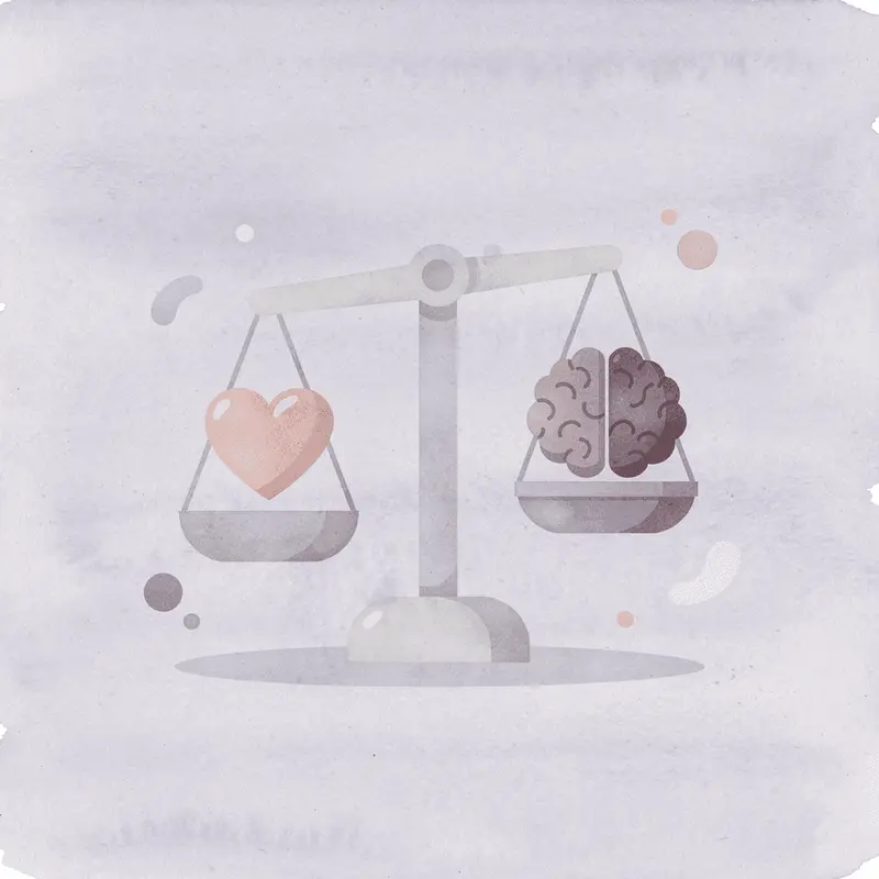 Balance scale showing pricing inconsistency