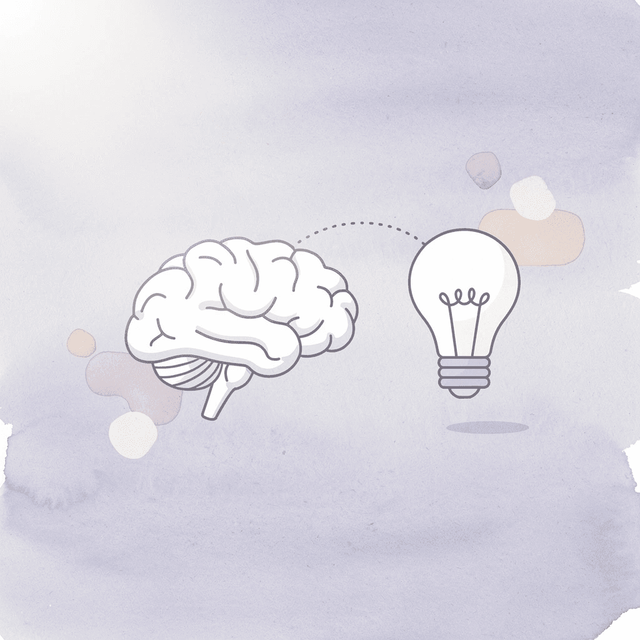 Pill connected to brain showing Wegovy's appetite reduction effect