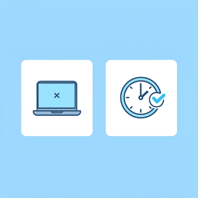 Comparison showing time saved, cost reduction, and increased privacy when ordering Mounjaro online versus visiting a physical pharmacy