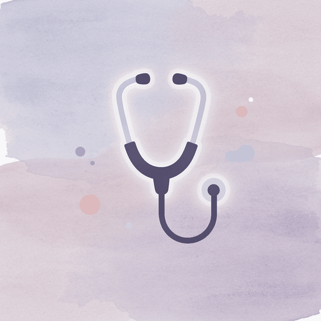 Stethoscope icon representing medical evaluation