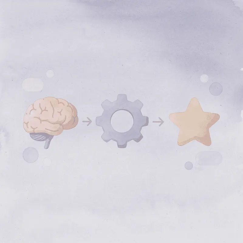 Three icons showing brain-gut signaling pathway affected by GLP-1 medications