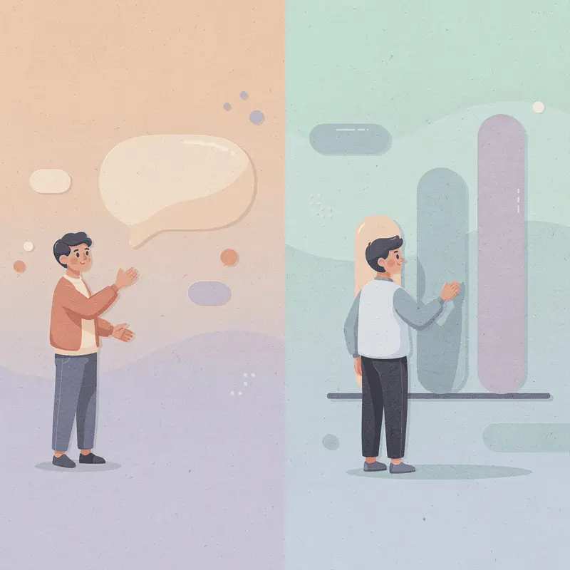 Split scene showing contrast between struggling with unpredictable GLP-1 side effects versus having a structured system