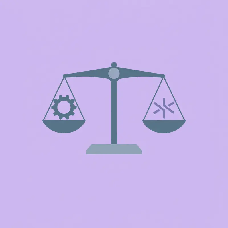 Balance scale comparing traditional GLP-1 drugs on one side with Orforglipron's allosteric mechanism on the other