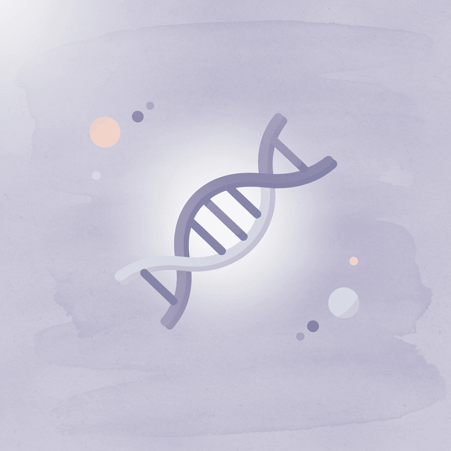 DNA strand icon representing biological differences in GLP-1 response for women