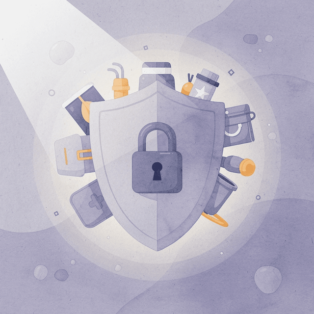 Shield protecting medication from temperature damage