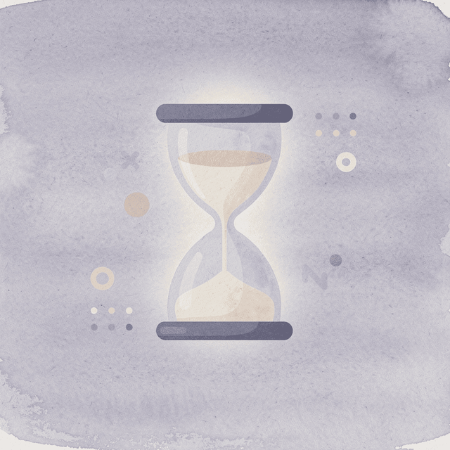Hourglass icon representing the critical 12-week therapy window