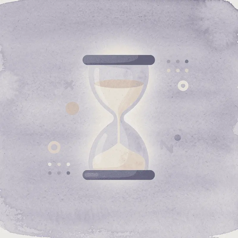 Hourglass icon representing the critical 12-week therapy window