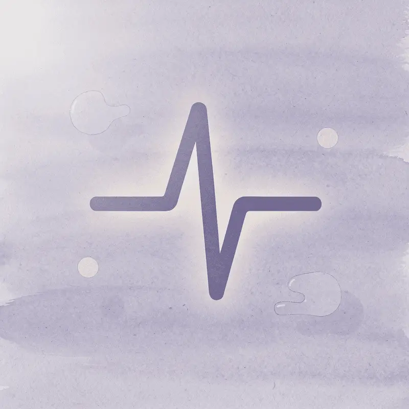 Pulse line icon representing normal biological variability in weight