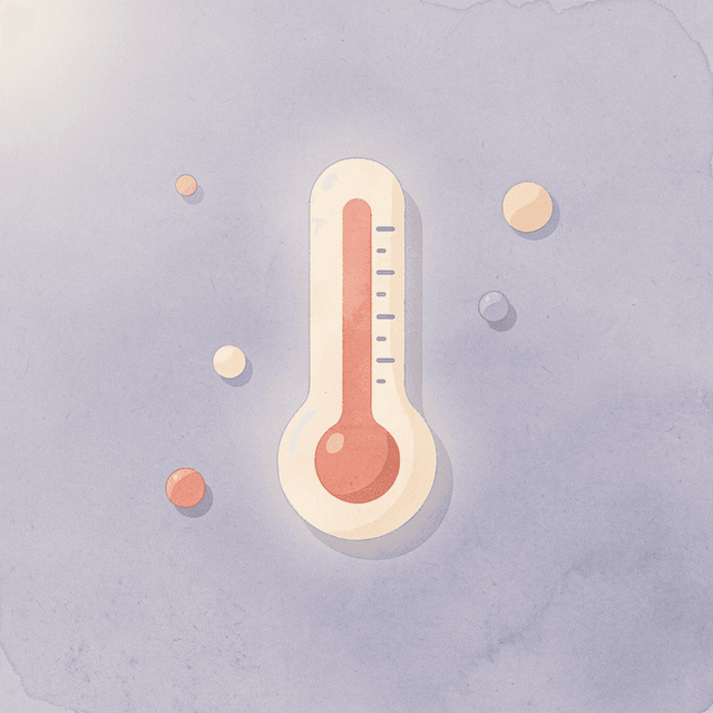 Thermometer icon representing temperature monitoring for tirzepatide storage
