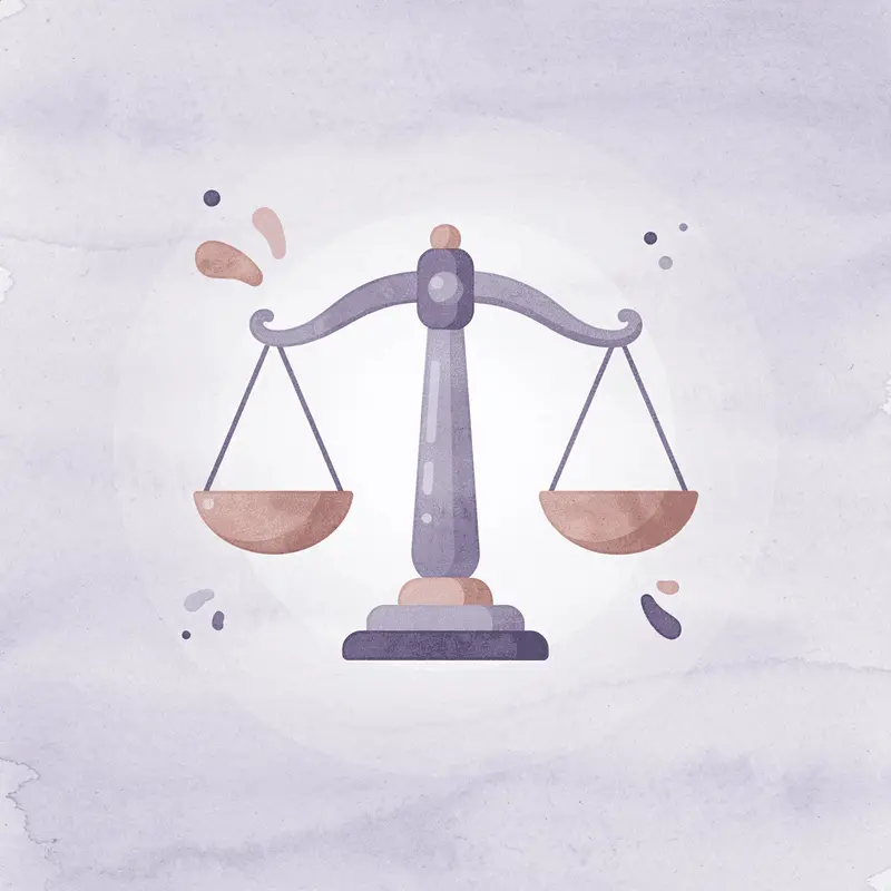 Scale icon representing body adaptation balance