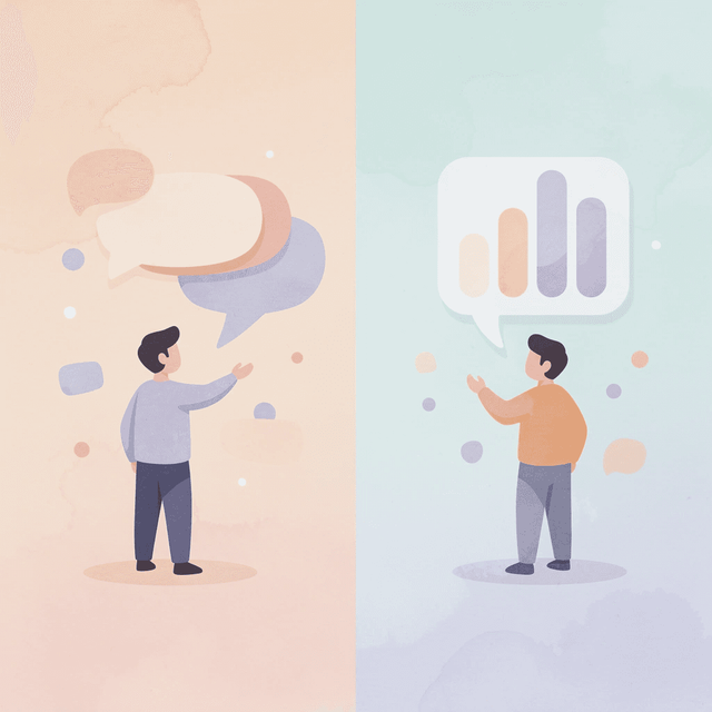 Split scene showing misconception versus reality about compounded weight loss medications
