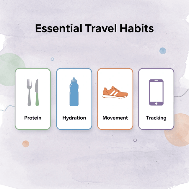 Four essential habits to maintain during travel