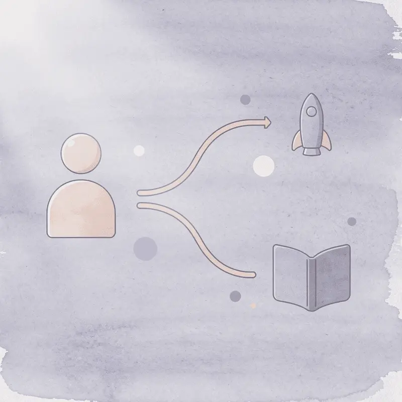 Pill icon splitting into two paths representing changes in tirzepatide access
