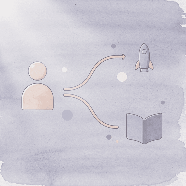 Pill icon splitting into two paths representing changes in tirzepatide access