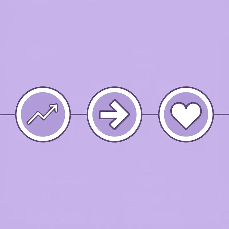 Timeline showing gradual weight loss progression from month 1 through 24 months