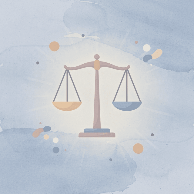 Scale icon representing metabolic adaptation balance