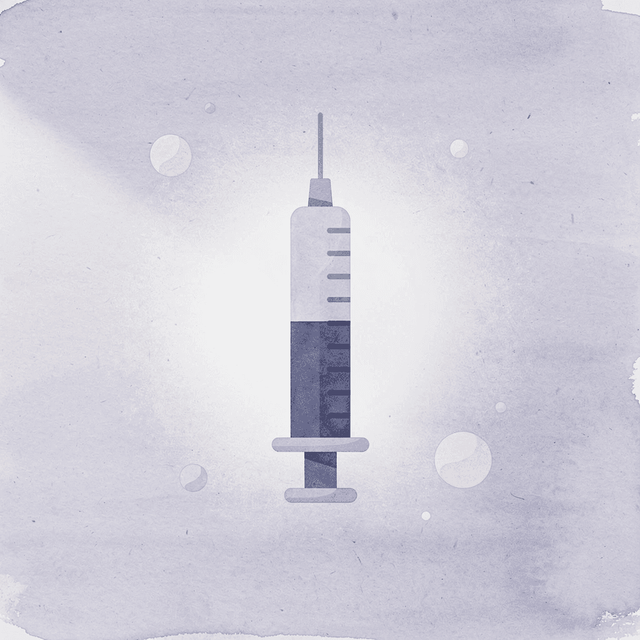 Syringe icon representing tirzepatide injection