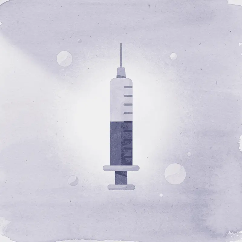 Syringe icon representing tirzepatide injection