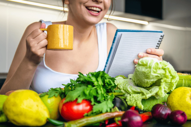 Woman planning healthy food choices - Foods to Avoid on Semaglutide