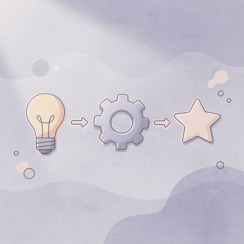 Three icons showing weight loss journey progression